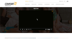 Desktop Screenshot of confortainmobiliaria.com
